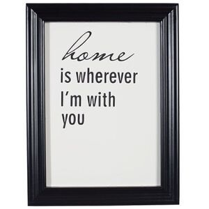 NEW Farmhouse Script HOME Framed Print Shabby Chic Decor Cottagecore